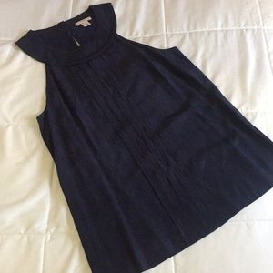 Shimmery Navy J.Crew Top